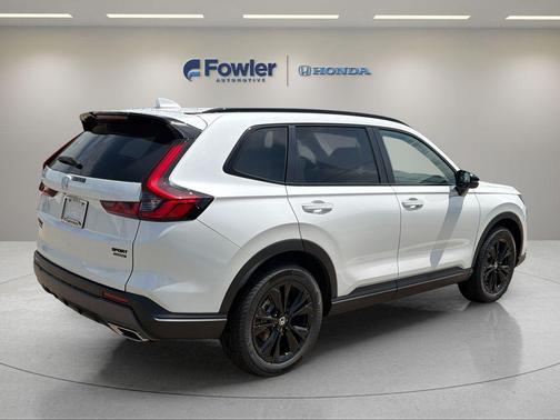 Platinum White Pearl 2026 Honda CR-V Hybrid Sport Touring