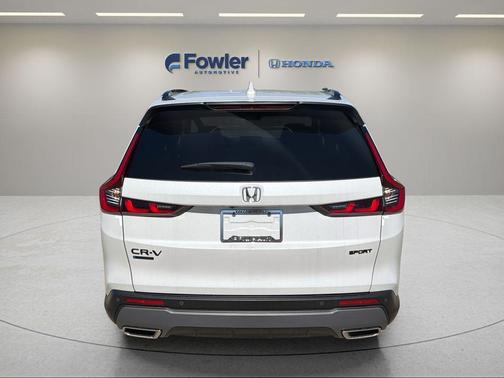 Platinum White Pearl 2026 Honda CR-V Hybrid Sport-L