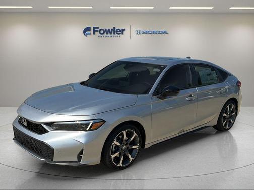 Silver 2026 Honda Civic Hybrid Sport Touring