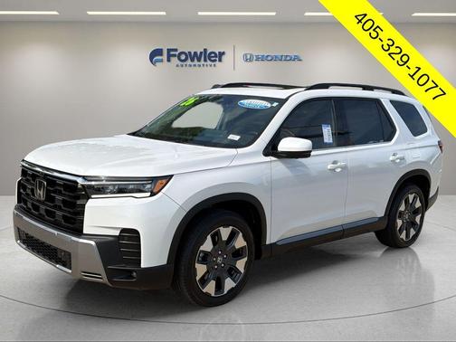 Platinum White Pearl 2026 Honda Pilot Elite