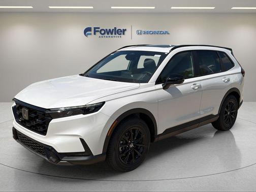 Platinum White Pearl 2026 Honda CR-V Hybrid Sport-L