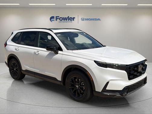 Platinum White Pearl 2026 Honda CR-V Hybrid Sport-L
