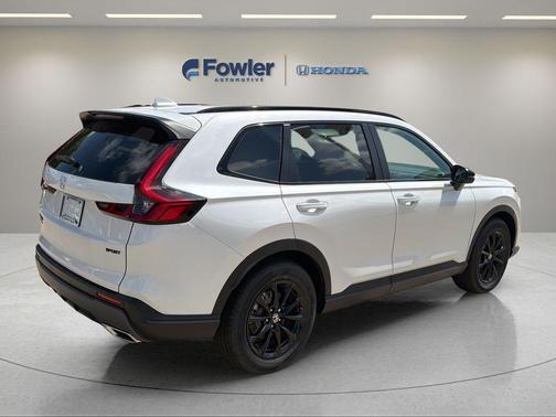 Platinum White Pearl 2026 Honda CR-V Hybrid Sport-L