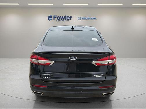 Agate Black 2020 Ford Fusion Titanium