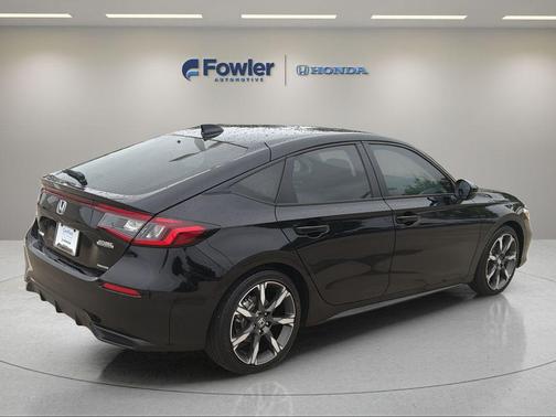 Crystal Black Pearl 2025 Honda Civic Hybrid Sport Touring