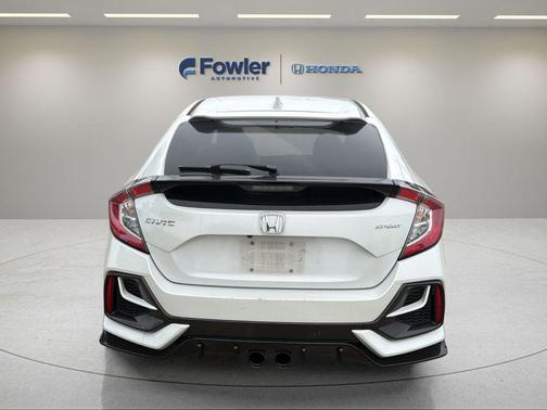 Platinum White Pearl 2021 Honda Civic Sport