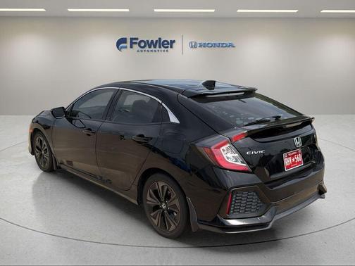 Black 2018 Honda Civic EX