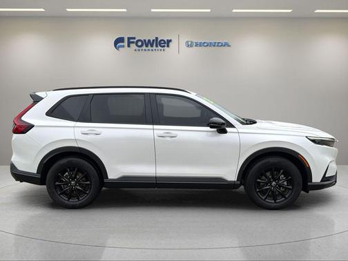 Platinum White Pearl 2026 Honda CR-V Hybrid Sport-L