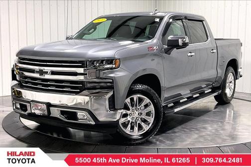 Satin Steel Metallic 2021 Chevrolet Silverado 1500 LTZ