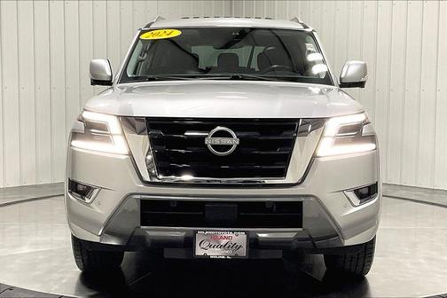 Brilliant Silver Metallic 2024 Nissan Armada SL
