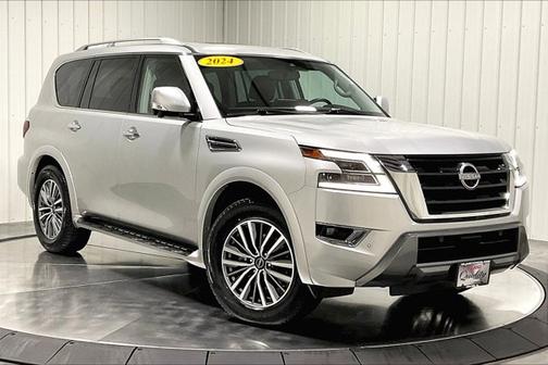 Brilliant Silver Metallic 2024 Nissan Armada SL