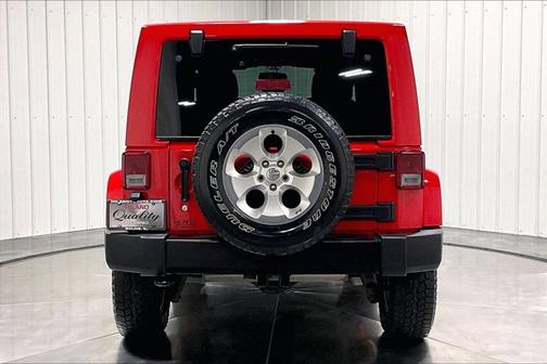 Firecracker Red Clear Coat 2015 Jeep Wrangler Unlimited Sahara