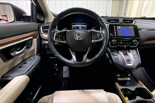 White 2020 Honda CR-V Hybrid Touring