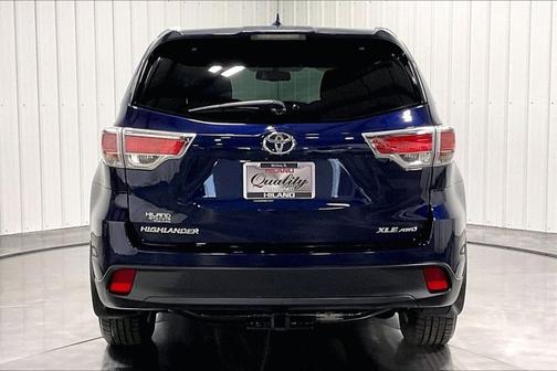 Nautical Blue M 2015 Toyota Highlander XLE