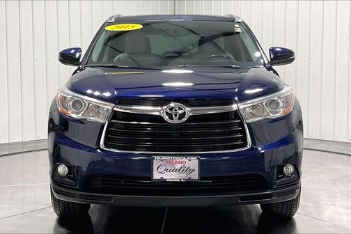 Nautical Blue M 2015 Toyota Highlander XLE
