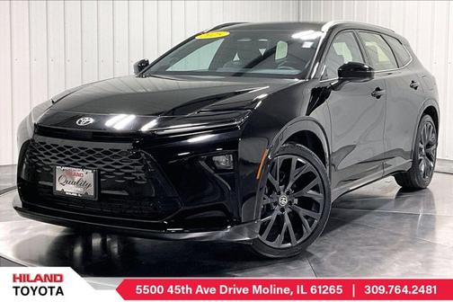 Black 2025 Toyota Crown Signia Limited