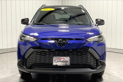 Blue Crush Meta 2024 Toyota Corolla Cross Hybrid SE