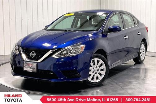 Deep Blue Pearl 2017 Nissan Sentra SV