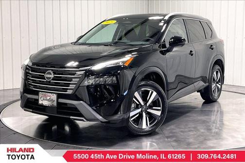 Super Black 2025 Nissan Rogue SL