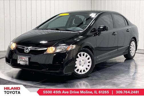 Black 2010 Honda Civic LX
