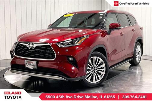 Ruby Flare Pear 2026 Toyota Highlander Hybrid Platinum