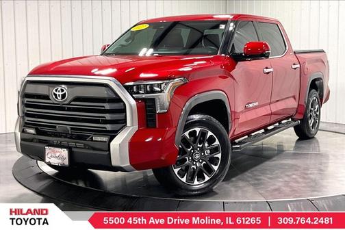 Supersonic Red 2022 Toyota Tundra Limited