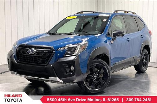 Geyser Blue 2023 Subaru Forester Wilderness