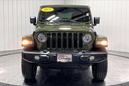 Sarge Green Clearcoat 2021 Jeep Wrangler Unlimited Sahara