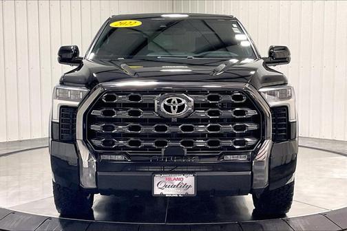 Midnight Black 2022 Toyota Tundra Platinum