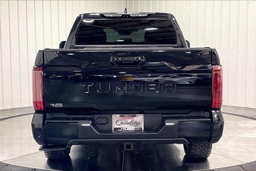 Midnight Black 2022 Toyota Tundra Platinum