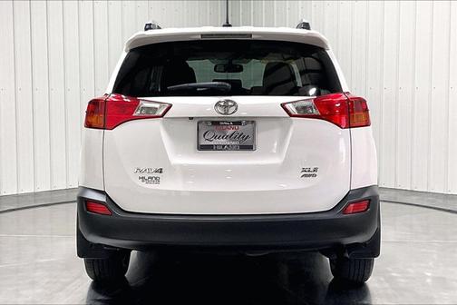 Super White 2015 Toyota RAV4 XLE