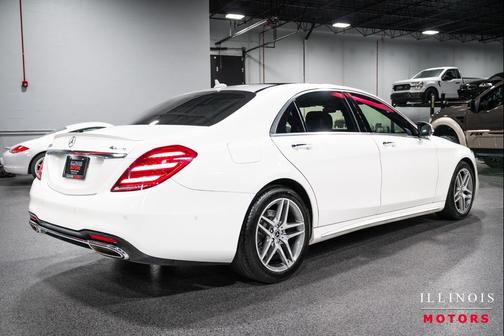 designo Diamond White Metallic 2019 Mercedes-Benz S-Class 4MATIC