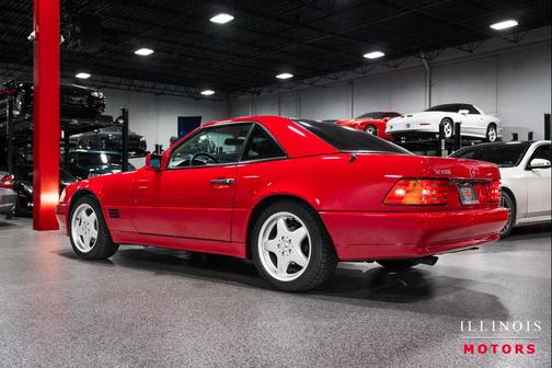 Imperial Red 1995 Mercedes-Benz SL-Class Convertible