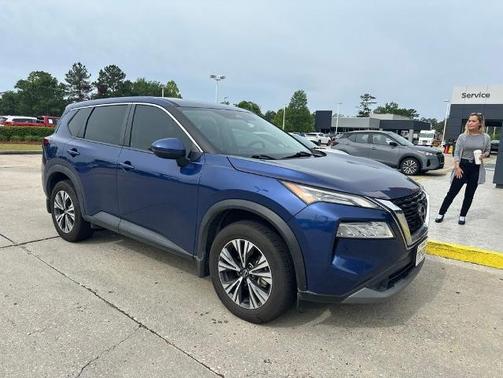 Caspian Blue 2022 Nissan Rogue SV