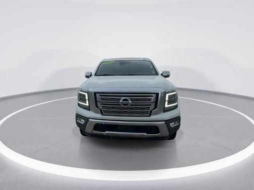 White 2021 Nissan Titan Platinum Reserve