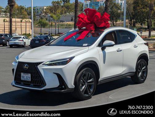Eminent White Pearl 2025 Lexus NX 450h+ Luxury
