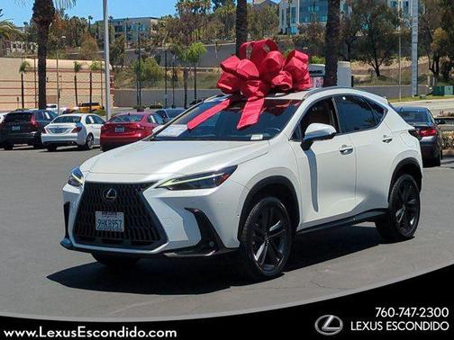 Eminent White Pearl 2024 Lexus NX 450h+ Luxury