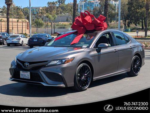 Predawn Gray Mica 2024 Toyota Camry Hybrid SE