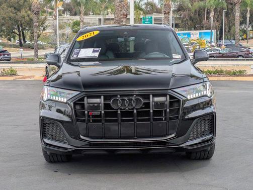 Black Metallic 2021 Audi SQ7 4.0T Prestige