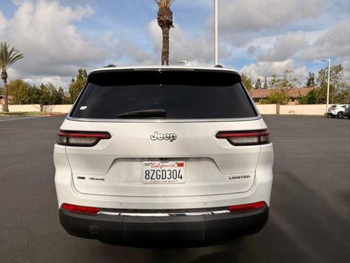 Bright White Clearcoat 2021 Jeep Grand Cherokee L Limited
