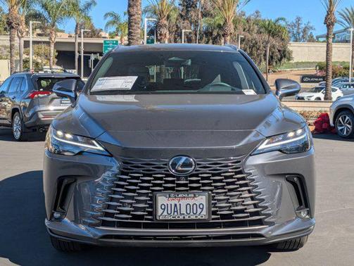 CLOUDBURST GRAY 2025 Lexus RX 350h Premium Plus