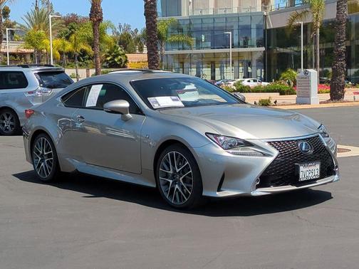Atomic Silver 2016 Lexus RC 350 Base
