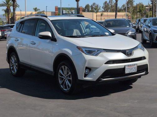Blizzard Pearl 2016 Toyota RAV4 Limited