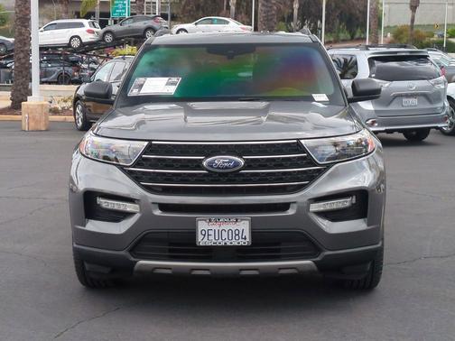 Gray Metallic 2022 Ford Explorer XLT