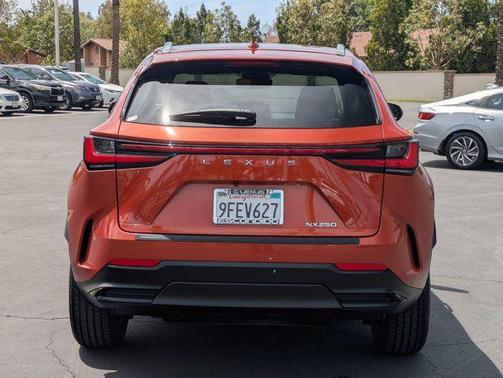 Cadmium Orange 2023 Lexus NX 250 Base