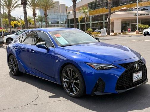 Ultrasonic Blue Mica 2.0 2024 Lexus IS 350 F Sport