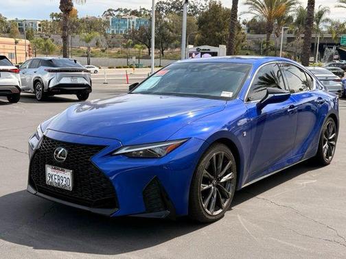 Ultrasonic Blue Mica 2.0 2024 Lexus IS 350 F Sport