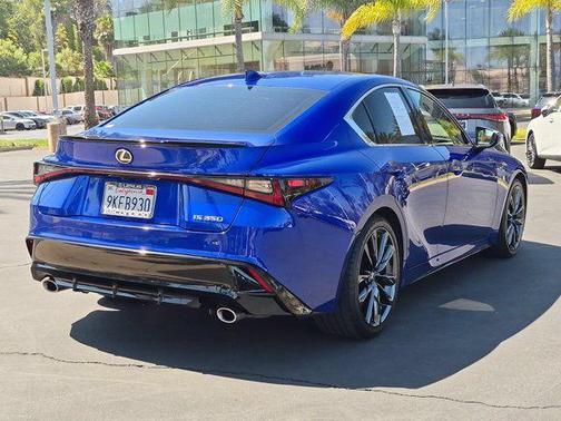 Ultrasonic Blue Mica 2.0 2024 Lexus IS 350 F Sport