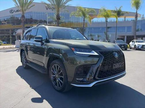 Nori Green Pearl 2026 Lexus LX 700h F SPORT Handling