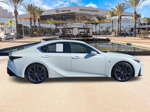 Ultra White 2023 Lexus IS 350 F Sport